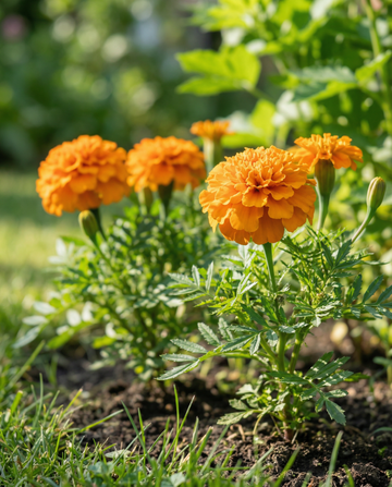Französische Studentenblume Bolero (Tagetes patula) – einjährige Blumensamen von SeedsChoice