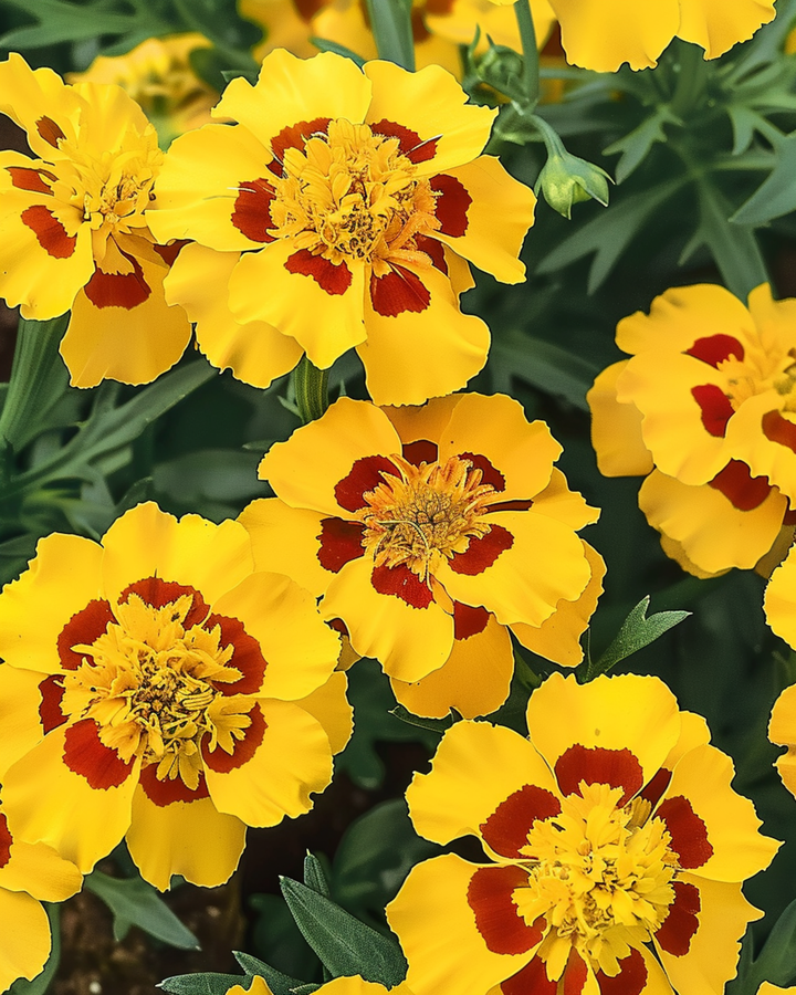 Studentenblume Naughty Marietta Samen (Tagetes patula) – einjährige Blume