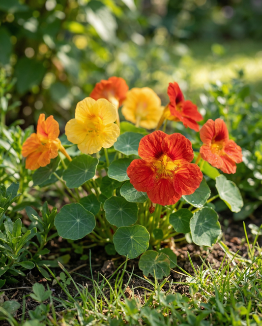 Nasturtium Jewel (Tropaeolum majus) – annual seeds from SeedsChoice