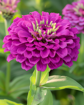 Zinnia Seeds Royal Purple Annual Zinnia Elegans