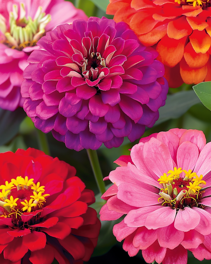 Dahlia Flowered Samen (Zinnia elegans) – einjährige Blume