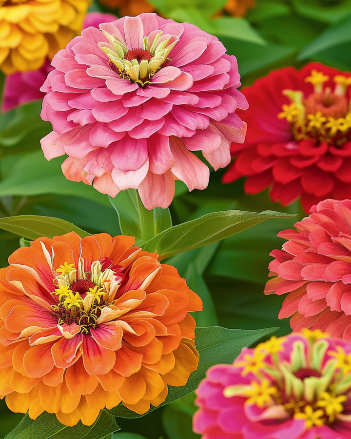 Giants Of California Mixed Colors Samen (Zinnia elegans) – einjährige Sortenmischung