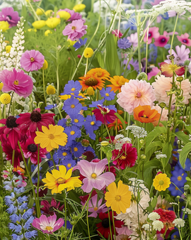 Cut Flowers Seeds Annual Mix 60 To 80 Cm Height