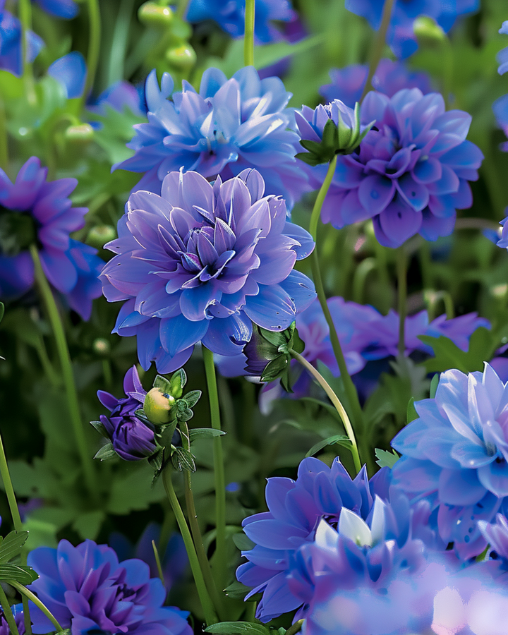 Blue Summer Mix Shades Samen – einjährige Blume