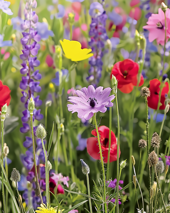 Field Mix For Summer Bloom seeds – annual flower