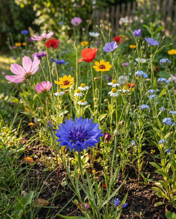 Wildflower Mix 5 G Pack (Linum usitatissimum) – annual flower seeds from SeedsChoice