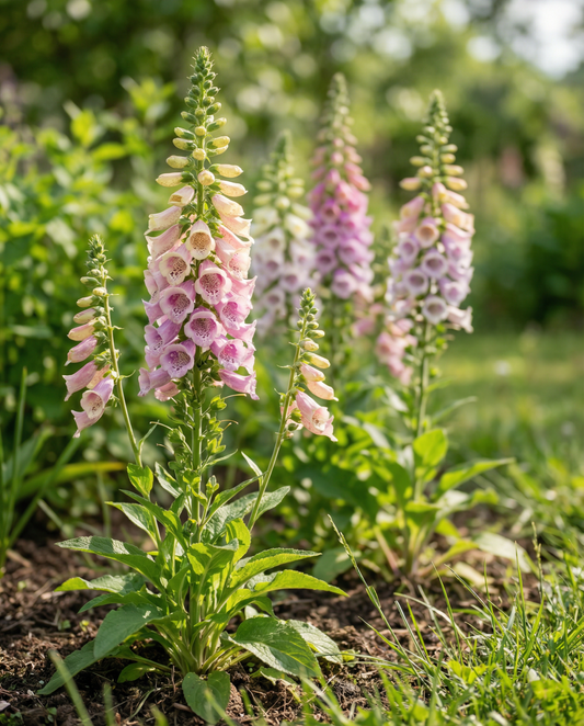 Mixed Colors 140 Cm Horti Tops (Digitalis purpurea) – biennial flower seeds from SeedsChoice