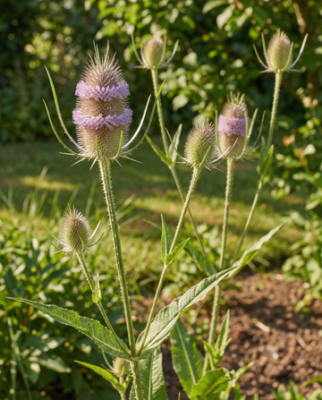Wilde Karde (Dipsacus sativus) – zweijährige Blumensamen von SeedsChoice
