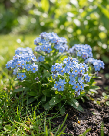 Vergissmeinnicht Blue Ball (Myosotis alpestris) – zweijährige Samen von SeedsChoice