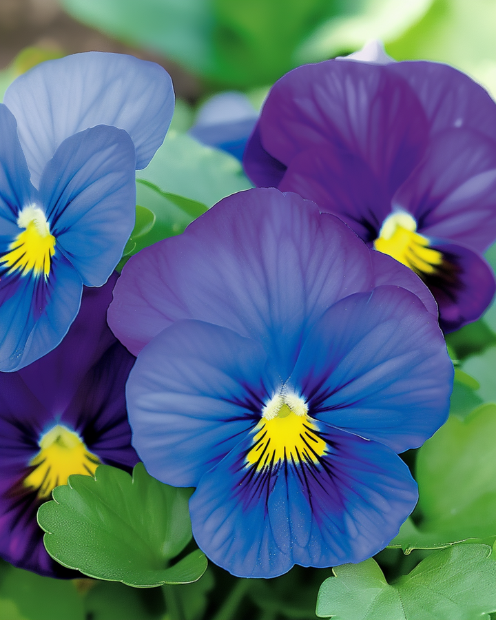 Pansy Ullswater seeds (Viola wittrockiana) – biennial flower