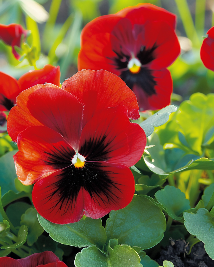 Pansy Evening Sun seeds (Viola wittrockiana) – biennial flower