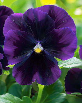Pansy Seeds Swiss Giants Berna Viola Wittrockiana Biennial