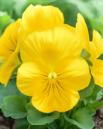 Pansy Coronation Gold seeds (Viola wittrockiana) – biennial flower