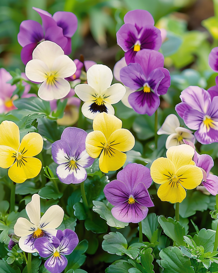 Bambini Mixed Samen (Viola cornuta) – zweijährige Blume