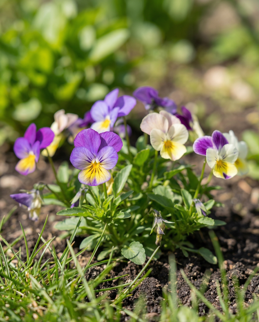 Bambini Mixed (Viola cornuta) – zweijährige Blumensamen von SeedsChoice