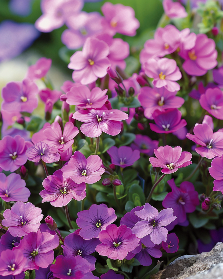 Aubrietia Whitewell Gem Samen (Aubrieta hybrida) – mehrjährig