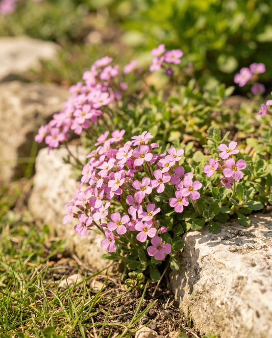 Aubrietia Whitewell Gem (Aubrieta hybrida) – mehrjährige Samen von SeedsChoice