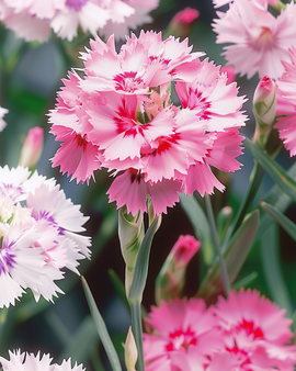Garden Pinks Seeds Dianthus Plumarius Perennial Spring Beauty Mix