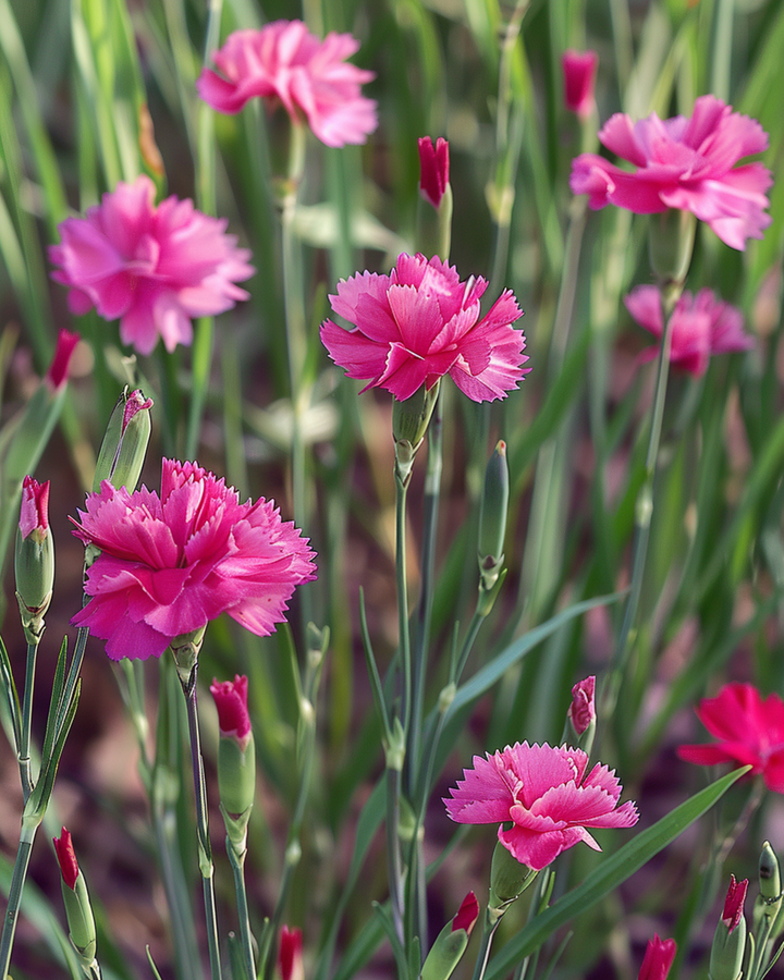 Maiden Pink Carmine Rose seeds (Dianthus deltoides) – perennial