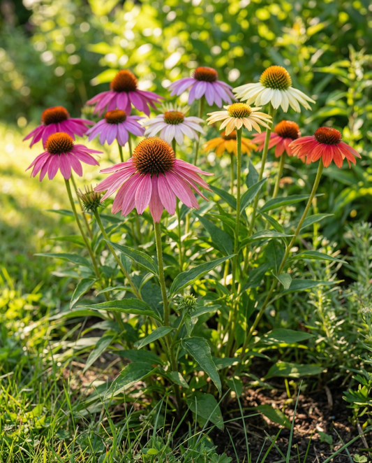 Coneflower Paradiso Mix (Echinacea purpurea) – perennial flower seeds from SeedsChoice