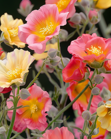 Rock Rose Mixed Colors seeds (Helianthemum mutabile) – perennial mix