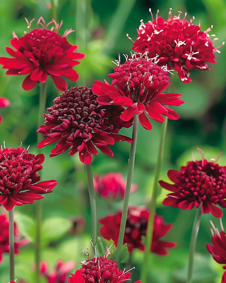 Macedonian Scabious Red Knight seeds (Knautia macedonica) – perennial