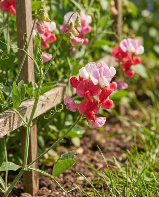 Sweet Pea Mixed (Lathyrus latifolius) – perennial flower seeds from SeedsChoice