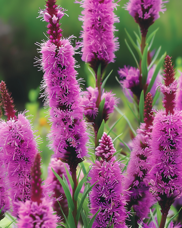 Gayfeather seeds (Liatris spicata) – perennial flower