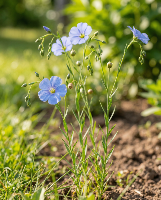 Blue Flax (Linum perenne) – mehrjährige Blumensamen von SeedsChoice