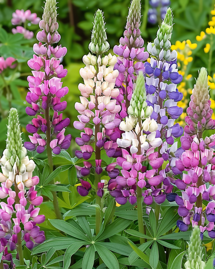 Lupin Russell Hybrids Mixed Samen (Lupinus polyphyllus) – mehrjährige Blume