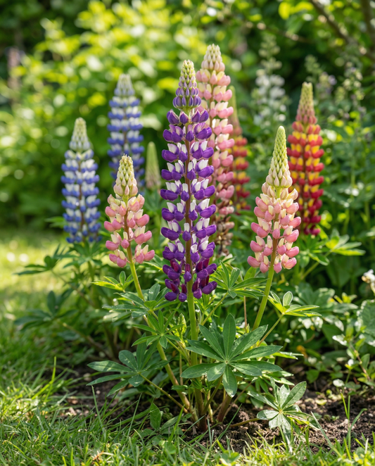Lupin Russell Hybrids Mixed (Lupinus polyphyllus) – mehrjährige Blumensamen von SeedsChoice