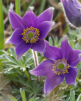 Pasque Flower Seeds Pulsatilla Vulgaris Perennial