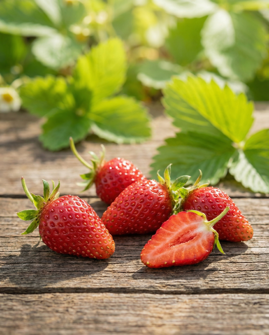Alpine Strawberry Baron Von Solemacher Red Fruit (Fragaria vesca) – mehrjährige Samen von SeedsChoice