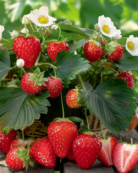 Strawberry Seeds Rainbow Treasure F1 Fragaria Ananassa Perennial