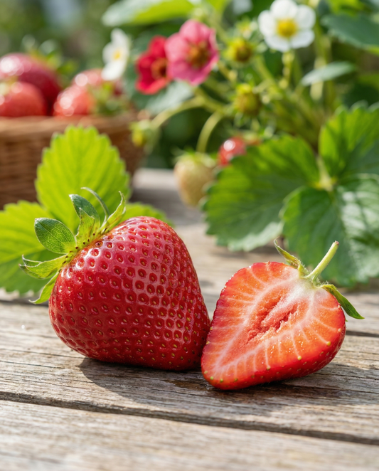 Erdbeere Rainbow Treasure F1 (Fragaria ananassa) – mehrjährige Samen von SeedsChoice