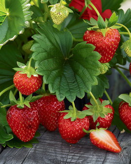 Erdbeere Ruby Ann F1 Samen Fragaria Ananassa mehrjährig