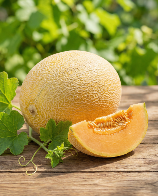Melon Orange Pineapple (Cucumis melo) – annual vegetable seeds from SeedsChoice