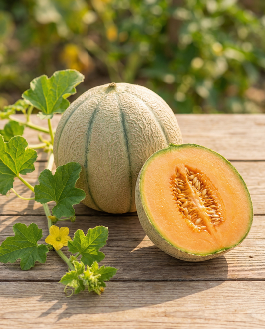 Charentais-Melone (Cucumis melo) – einjährige Gemüsesamen von SeedsChoice