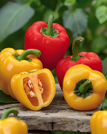 Baby Sweet Pepper Tinkerbell F1 Mix Samen (Capsicum annuum) – einjähriges Gemüse