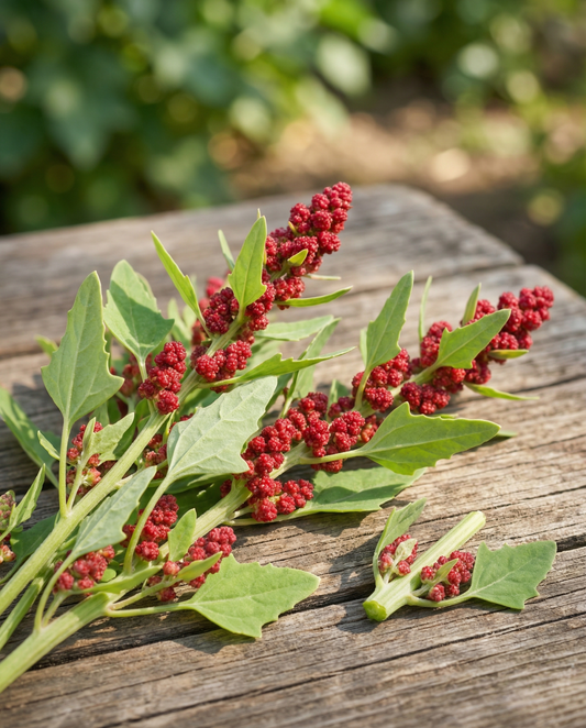 Strawberry Spinach (Chenopodium capitatum) – annual vegetable seeds from SeedsChoice