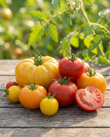 Tomato Mixed Colours Mix (Solanum lycopersicum) – annual vegetable seeds from SeedsChoice