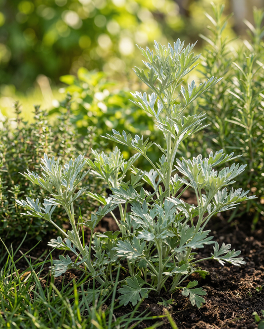 Artemisia Absinthium Samen Artemisia Absinthium Mehrjähriges Kraut (Artemisia absinthium) – Samen eines mehrjährigen Krauts…