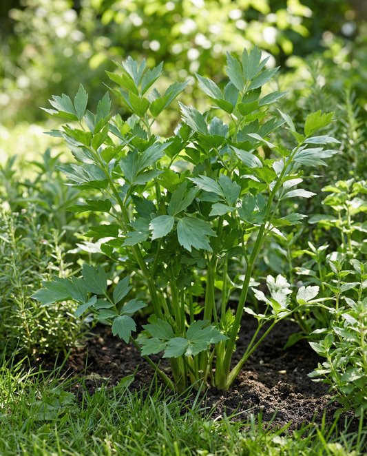 Lovage Soup (Levisticum officinale) – perennial herb seeds from SeedsChoice