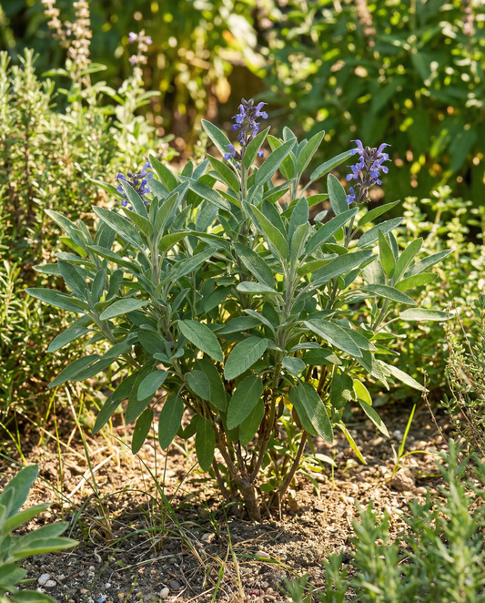 Echter Salbei (Salvia officinalis) – Kräutersamen für mehrjährige Pflanzen von SeedsChoice