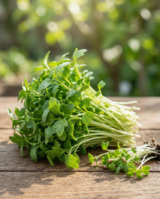 Cress Leaf Crop (Lepidium sativum) – annual vegetable seeds from SeedsChoice