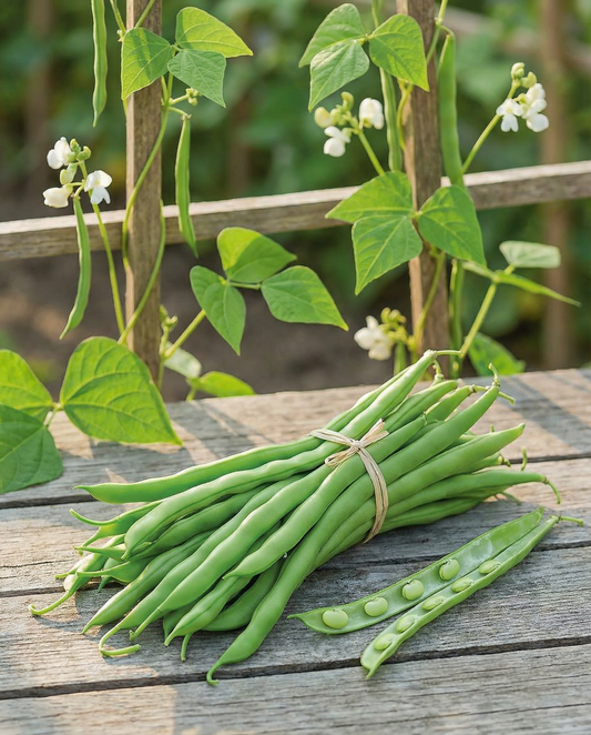 Pole Bean Terli 25g (Phaseolus vulgaris) – annual vegetable seeds from SeedsChoice