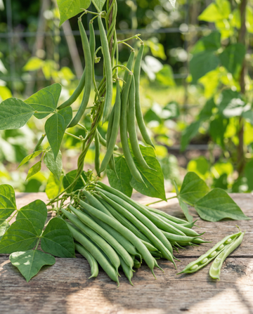 Pole Beans Overvloed 25g (Phaseolus vulgaris) – annual vegetable seeds from SeedsChoice