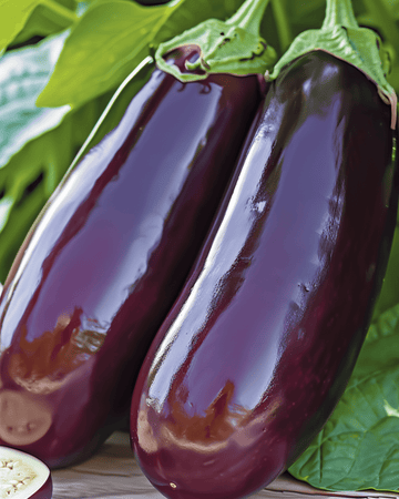 Aubergine Violetta Lunga 2 Long Purple Samen (Solanum melongena) – einjähriges Gemüse