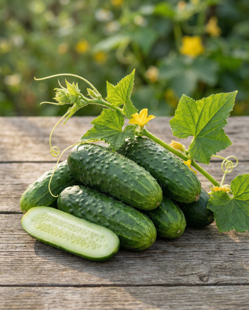 Einlegegurke National Parisian Pickling (Cucumis sativus) – einjährige Gemüsesamen von SeedsChoice