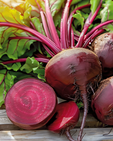 Rote Bete Egyptian Turnip Rooted Samen (Beta vulgaris) – einjähriges Gemüse